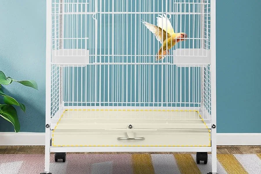 Wrought Iron Cage for Small Birds