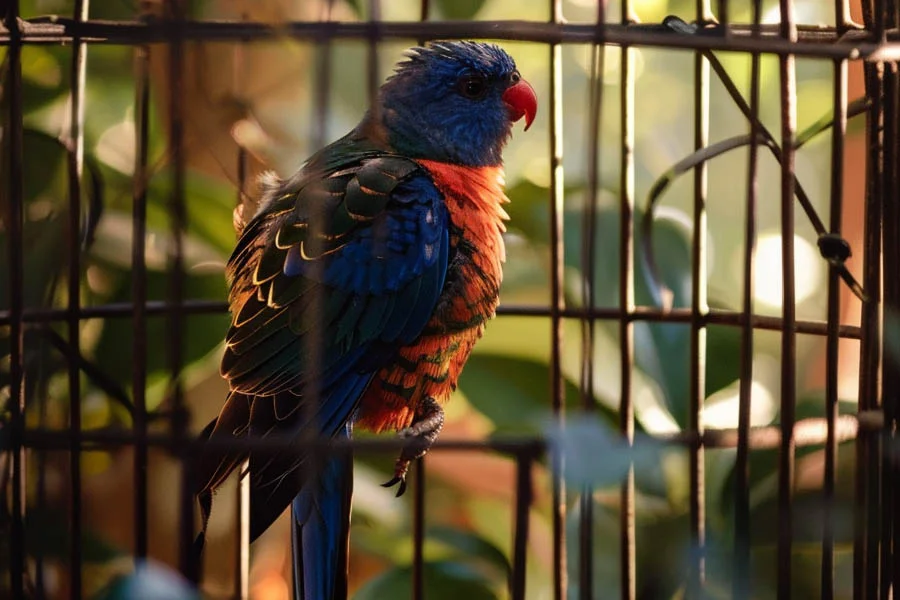 30-Inch Wrought Iron Bird Cage