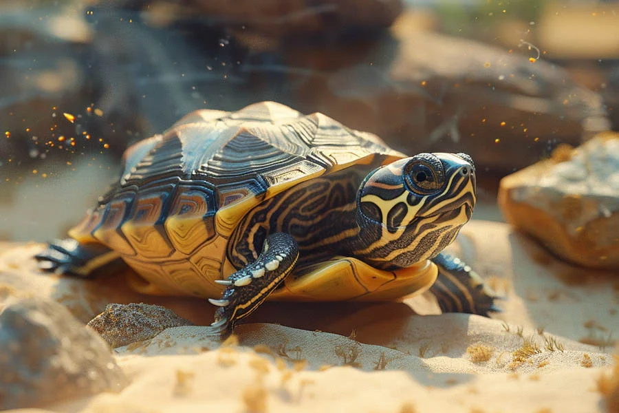 Turtle Sun Basking Platform